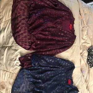 Two Jennifer Lopez blouses
